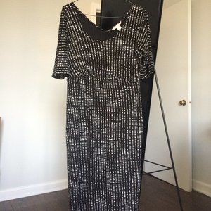 Banana Republic office casual warm dress